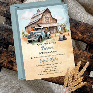 Invitación Pequeño agricultor se está convirtiendo en primer