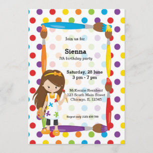 Invitación Pequeño Artista Cuto
