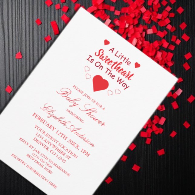Invitación Pequeño Baby Shower (Subido por el creador)