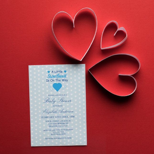 Invitación Pequeño Baby Shower (Subido por el creador)