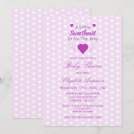 Invitación Pequeño Baby Shower