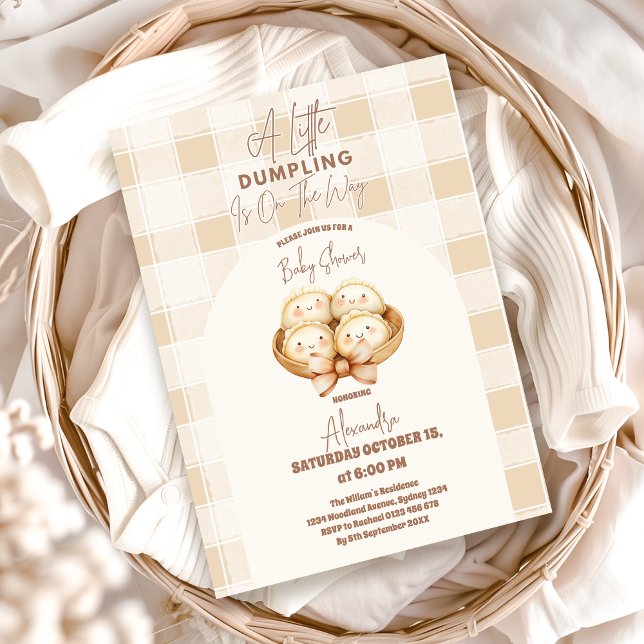 Invitación Pequeño Baby Shower de Dumping (Subido por el creador)