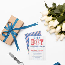 Pequeño beisbolista Baby Shower