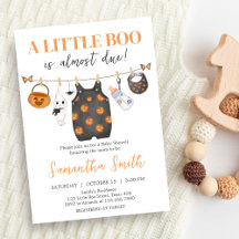 Pequeño Bompkin Halloween Baby Shower