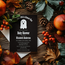 Invitación Pequeño BOO en el camino de Halloween Fantasma Bab