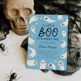 Invitación Pequeño Boo Fantasma Estrella de Baby Shower