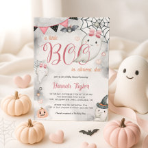 Pequeño Boo Halloween Chica rosa Fantasma Baby Sho