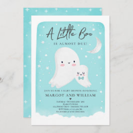 Invitación Pequeño boom de Baby Shower: Fantasma Baby Shower
