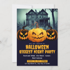 Invitación Pequeño boom de Halloween Fantasma Cuta ducha de b