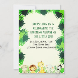 Invitación Pequeño bosque