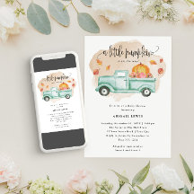 Pequeño Camión de la granja de calabaza Cae Baby S