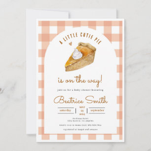 Invitación Pequeño Chica de caída de muelle