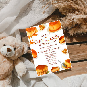 Invitación Pequeño Cutie quesillo Fall Boy Chica Baby Shower