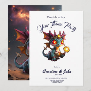 Invitación Pequeño Dragón, Gran Energía – El Ember Clockling