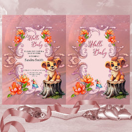 Invitación Pequeño león