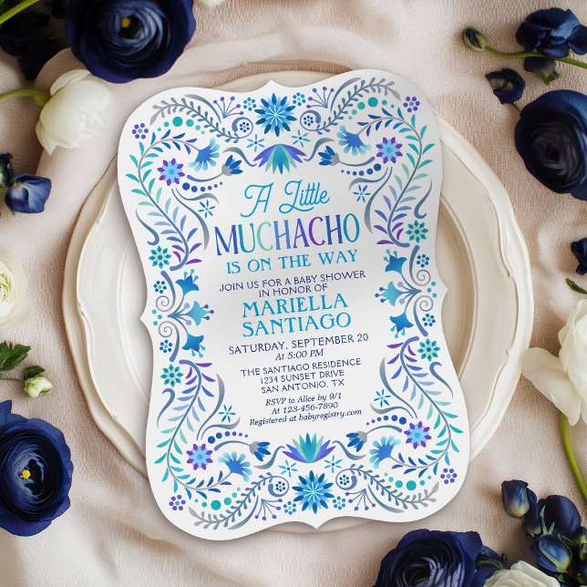 Invitación Pequeño Muchacho Fiesta Baby Shower (Subido por el creador)