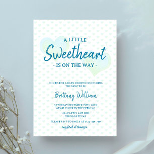 Invitación Pequeño novio moderno Baby Shower