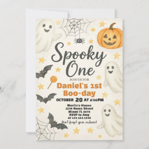 Invitación Pequeño novio se está volviendo uno 1.ª Hallowee