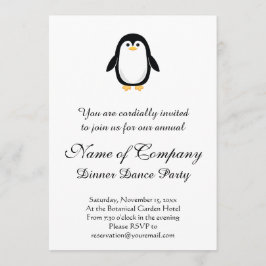 Invitación Pequeño pingüino lindo