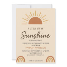 Pequeño Rayo de Sol Boho – Baby Shower