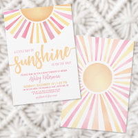 Pequeño Rayo De Sol Boho Baby Shower