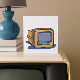 Invitación Pequeño televisor
