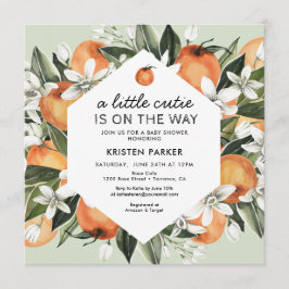 Invitación Pequeño tema cutáneo género Baby Shower neutral