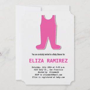 Invitación pequeño vestido lindo