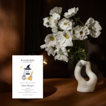 Pequeño y bonito fantasma Hollaween Boy Baby Showe