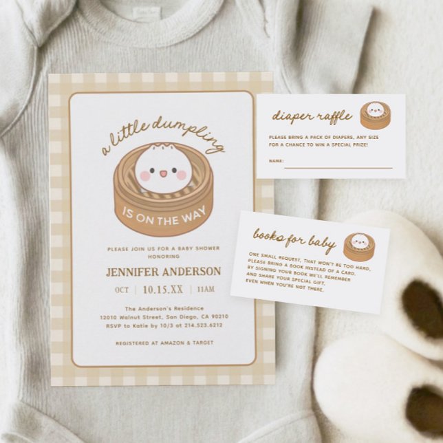 Invitación Pequeño y curado Baby Shower (Subido por el creador)