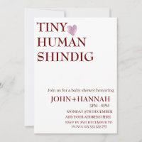 Pequeño y mínimo humano de Shindig Funny Co-ed Bab