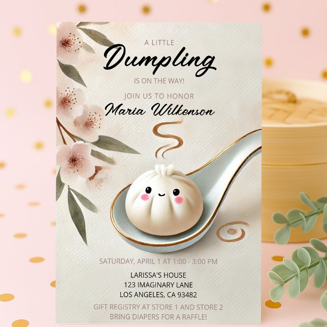 Invitación Pequeño y pequeño zambullimiento de Baby Shower co (Subido por el creador)
