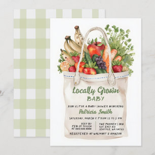 Invitación Pequeños agricultores locales comercializan Baby S