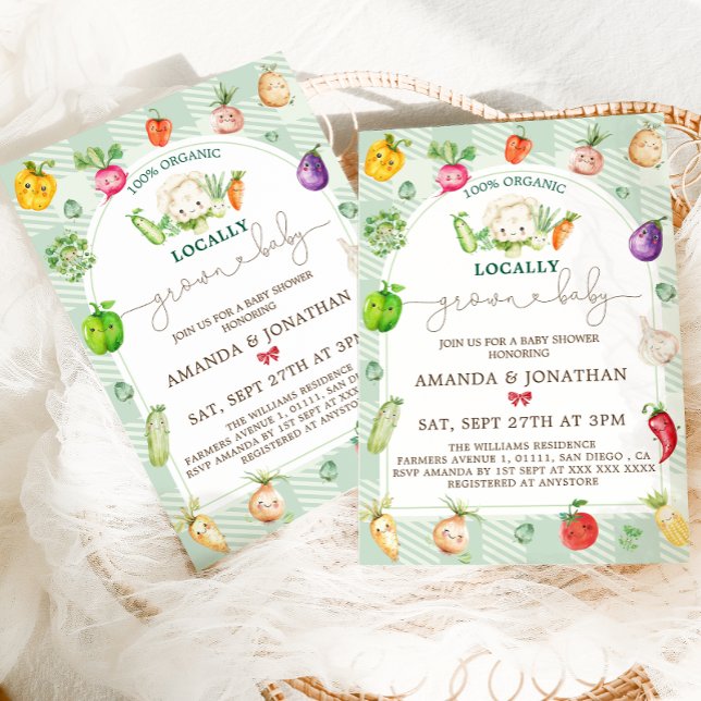 Invitación Pequeños agricultores locales comercializan Baby S (Subido por el creador)