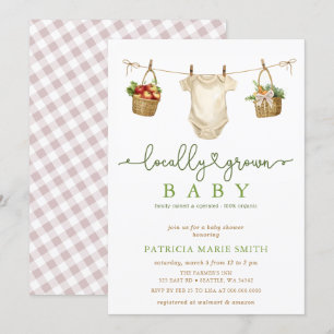 Invitación Pequeños agricultores locales comercializan Baby S