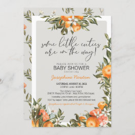 Invitación Pequeños grupos gemelos o multiples Baby Shower