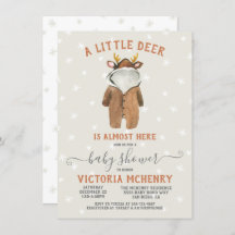 Pequeños Navidades de renos en Baby Shower