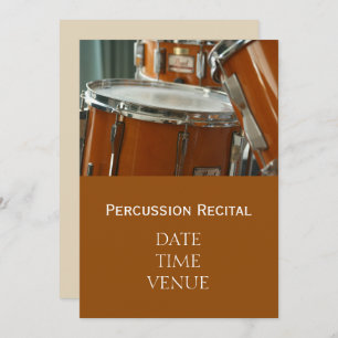 Invitación Percusión Considerando