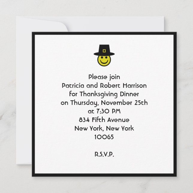 Invitación Peregrino (Anverso)