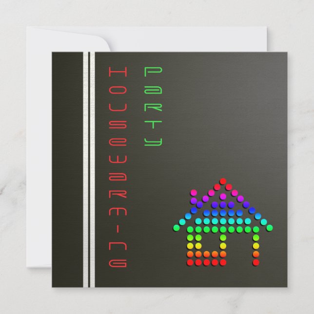 Invitación perfecta para una fiesta de calentamien (Anverso)