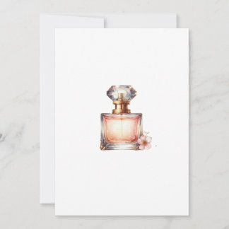 Invitación perfum letter