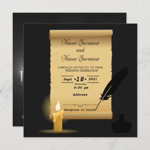 Invitación Pergamino