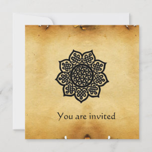 Invitación Pergamino MAGIC EVENT
