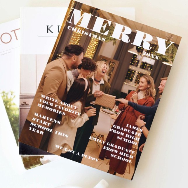 Invitación Periódico Familiar navidades + Foto De Reseña De A (Subido por el creador)