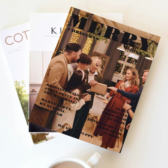 Invitación Periódico Familiar navidades + Foto De Reseña De A (Subido por el creador)