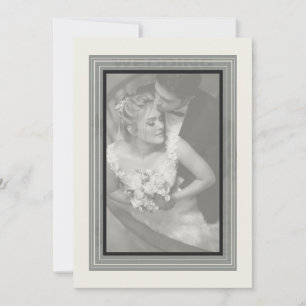 Invitación Periódico Vintage Wedding
