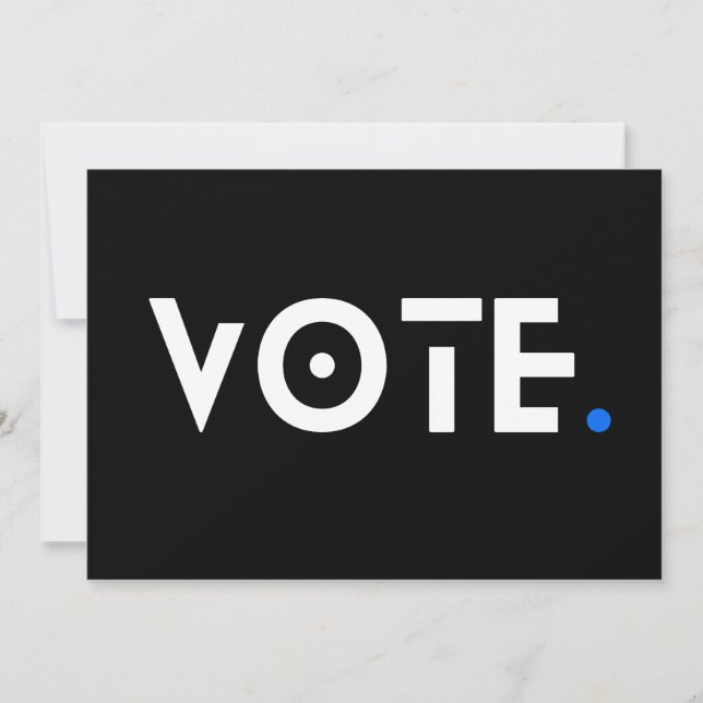 Invitación Período azul de votación (Anverso)