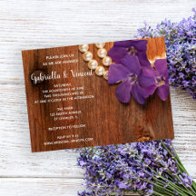 Periwinkle, Perlas y Boda de Madera de Barn Boda d