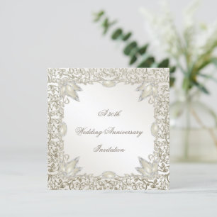 Invitación Perla Elegante 30º Aniversario de Bodas