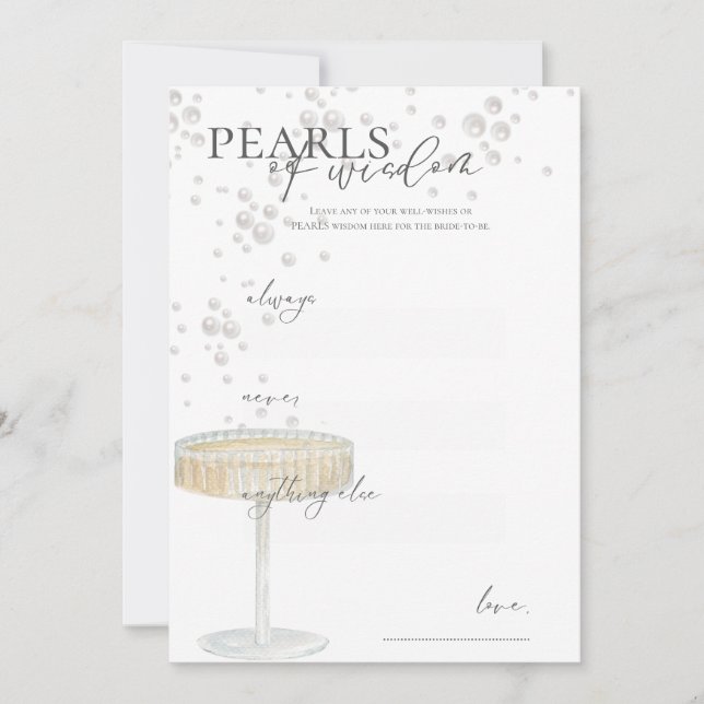 Invitación Perlas y Prosecco Perlas de Sabiduría Consejo Nupc (Anverso)